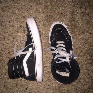 VANS classic black hightops